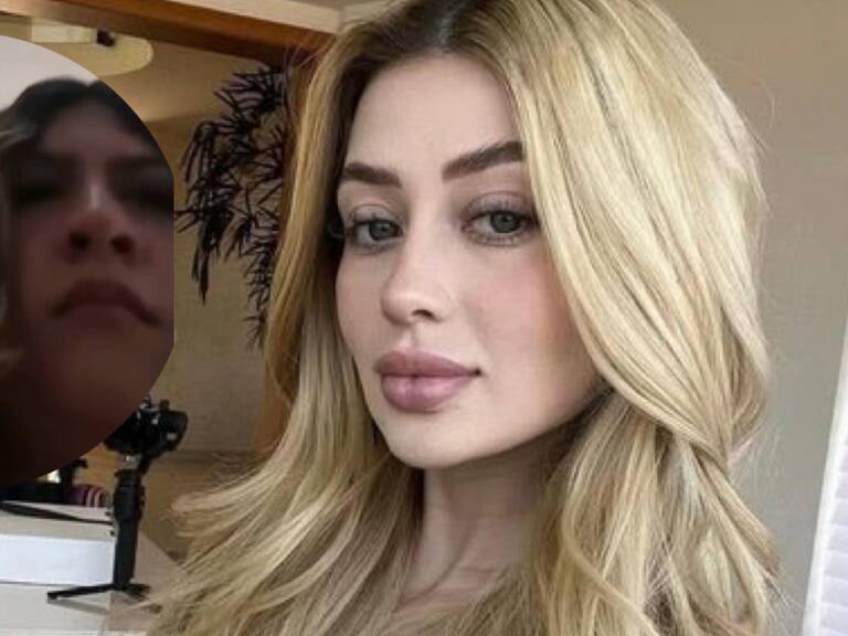 Ella es Erika, la chica que estaba con Valeria Márquez en la estética y que apagó el live de TikTok